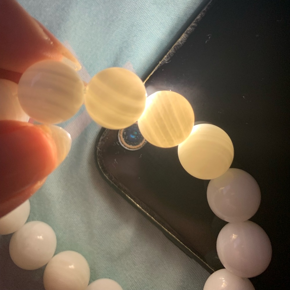 White coral bracelet